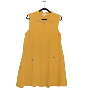 Rachel Roy Tunic Top Yellow Size XL